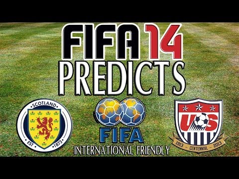 FIFA 14 Predicts - Scotland v USA 15/11/2013