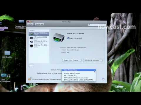 how to turn printer online mac