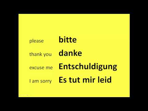 Learn Basic German Phrases in Under 2 Minutes: Free Video ...