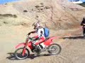 Motorrad-Video milos island greece crazy team ktm exc 250 honda cr 250