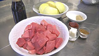 Bierfleisch mit Zwiebeln | Rezeptempfehlung Topfgucker-TV