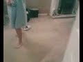 Rosie was Daceing then she saw the dog lol