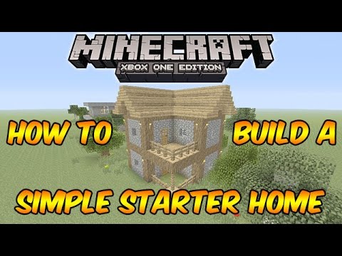 how to make a house in minecraft xbox