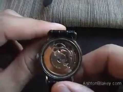 how to wind a self winding omega watch