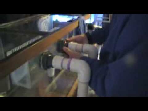 how to drain aquarium