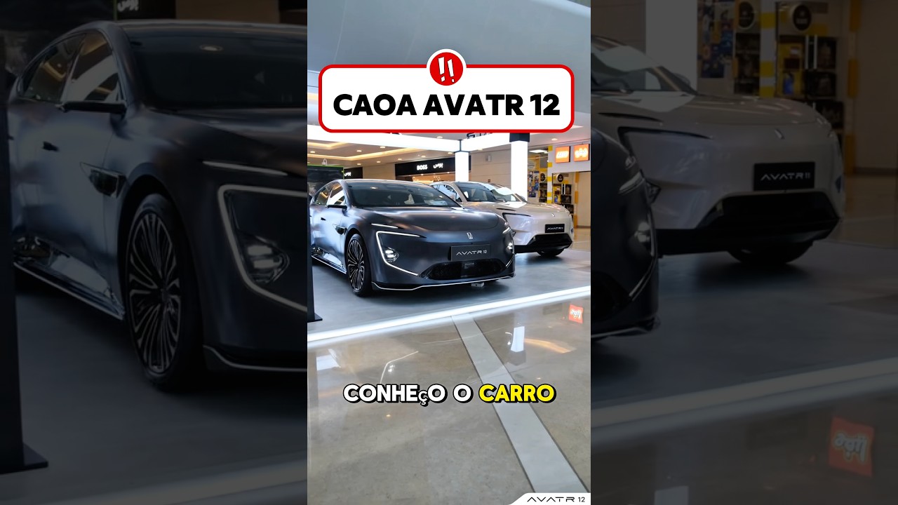 CAOA AVATR 12 - LUXO EXTREMO 🚨🤯 #caoa #avatr12