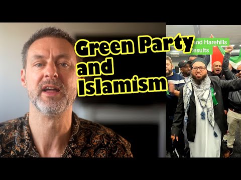 UK: The strange alliance between Islamic extremists and the far-left Green Party, as shown by their newly elected Muslim politician screaming “Allahu Akbar.”