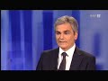 TV-Konfrontation - Faymann vs. Molterer