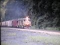 CSX Grain Train at Thurmond, West Virginia