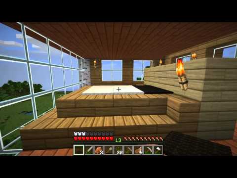 Minecraft vanilla #4 bauen wir mal ein bett