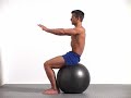 12 Swiss Ball Pelvic Tilt 12 Swiss Ball Pelvic Tilt