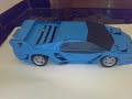 Vector supercars (W2 Twin Turbo & W8 Twin Turbo) scale models, made out of cardboard...
