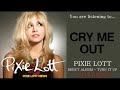 The song 'Cry Me Out' by Pixie Lott, taken from her debut album 'Turn It Up'. Get the album now @ www.amazon.co.uk * * * Get Pixie's smash hit single, 'Boys and Girls', now @ bit.ly Get all the latest Pixie News @ www.twitter.com