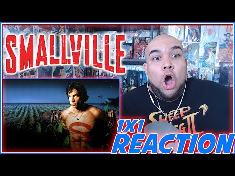 Smallville Reaction Season 1 Episode 1 "Pilot" 1x1 REACTION!!!