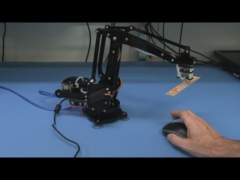 EEVblog #586 - Open Source Hardware uARM 4-Axis Desktop Robotic Arm Kickstarter