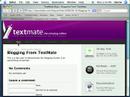 Blogging From TextMate Blogging From TextMate