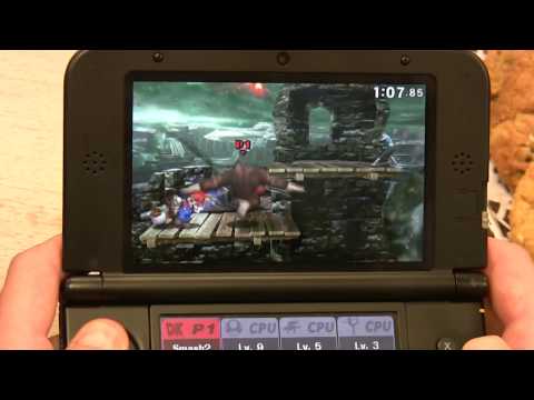 Super Smash Bros for 3DS Reset Bomb Forest Gameplay