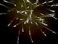 fireworks in haugenstua,oslo,norway