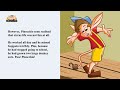 Pinocchio is a magical puppet who is like any other naughty young boy. Except that his nose grows longer every time that he tells a lie! This is a story of his adventures and his relationship with his father, the carpenter Geppeto. To buy this or any other Appu Series CD's or Books, please visit www.appuseries.com