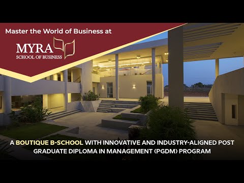 MYRA School of Business Mysore General video thumbnail 16