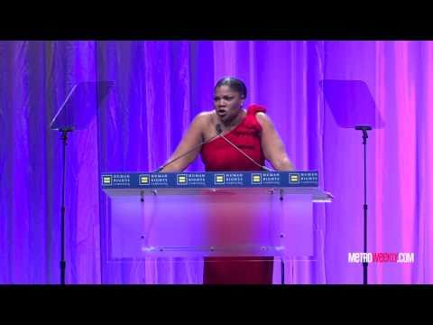 Mo'Nique at the 2010 HRC National Dinner