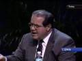 Scalia Argues Against Evolving Constitution