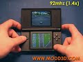 Modded Overclocked Nintendo DS Lite