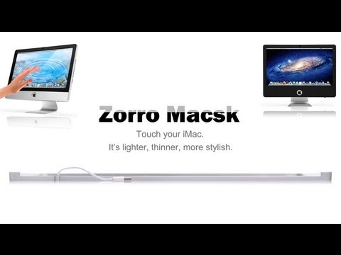 imactouch - Apple doesn't change iPhone 5 much, but Zorro Macsk changes the iMac. This is a touch screen customized design for the iMac. It integrates rich language of g...