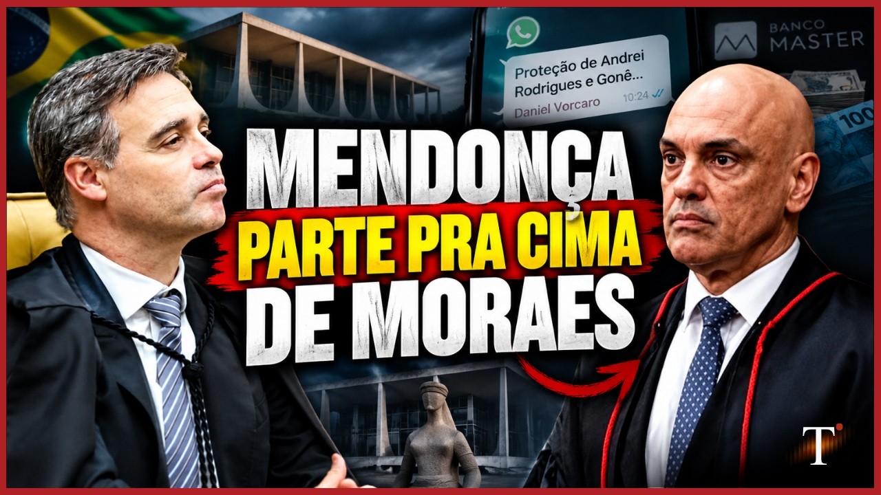 ANDRÉ MENDONÇA PARTE PRA CIMA DE MORAES