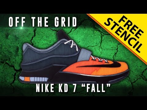 how to draw kd 6 shoes