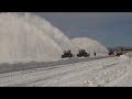 NORMAND SNOWBLOWER + FENDT 930 in action