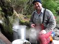 Cooking Crab in the wild...for a shore lunch