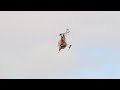 This is an exact replica of a Lama 315 flown in the italian Alpes. The model is 1/4 the size of a real one and it has a turbine power. Diam of the main rotor is about 9ft.