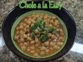 Chole a la Easy - Garbanzo Bean Curry