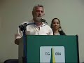 Discurso Tom Belarmino [Parte 1-3]