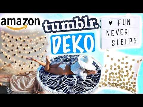 18 GENIALE AMAZON DINGE für ein TUMBLR ZIMMER! How to be Tumblr AF?!