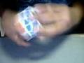 rubik's cube solve by angelo talban by 52 seconds