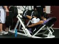 Leg Press Drop Set/Return, Silvana, 16.  Brickhouse Fitness