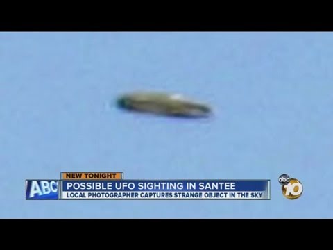 Unidentified Flying Object - SANTEE, San Diego, Calif. - 10News went looking for answers after a local woman snapped photos of an unidentified object flying over Santee. Ellen Henry told...