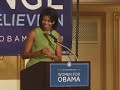 Michelle Obama at WFO Lunch