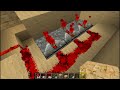 Секретный проход с лестницей вниз [Механизмы Minecraft]