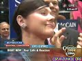 Grandpa Munster joins the Beauty Queen on stage at the RNC Grandpa Munster joins the Beauty Queen on stage at the RNC