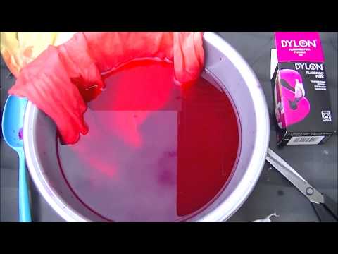how to dye a t shirt pink