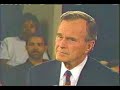 1992 town hall debate: mudslinging