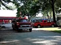 Antique Fire Engine Driveby