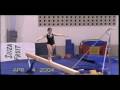 Level 4 just weeks after she was taught the routine and weeks before going to Costa Rica.