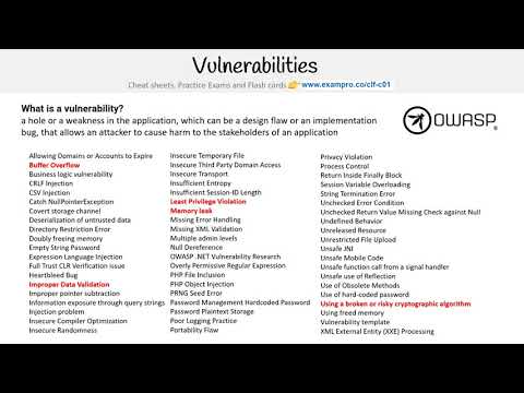 CLF-C01 — Vulnerabilities