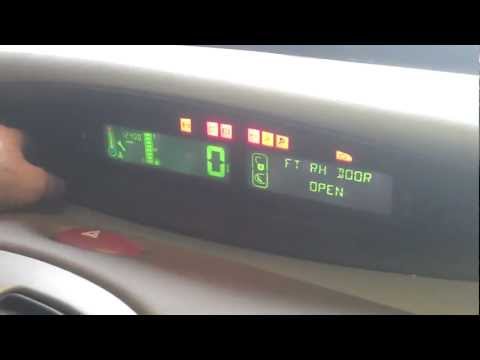 how to reset service light on citroen nemo