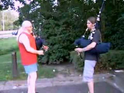bagpipes - green hills of tyrol / ...