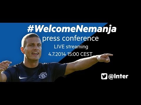 LIVE Vidic Press conference - 4.7.2014 15:00 CEST LIVE Vidic Press conference - 4.7.2014 15:00 CEST